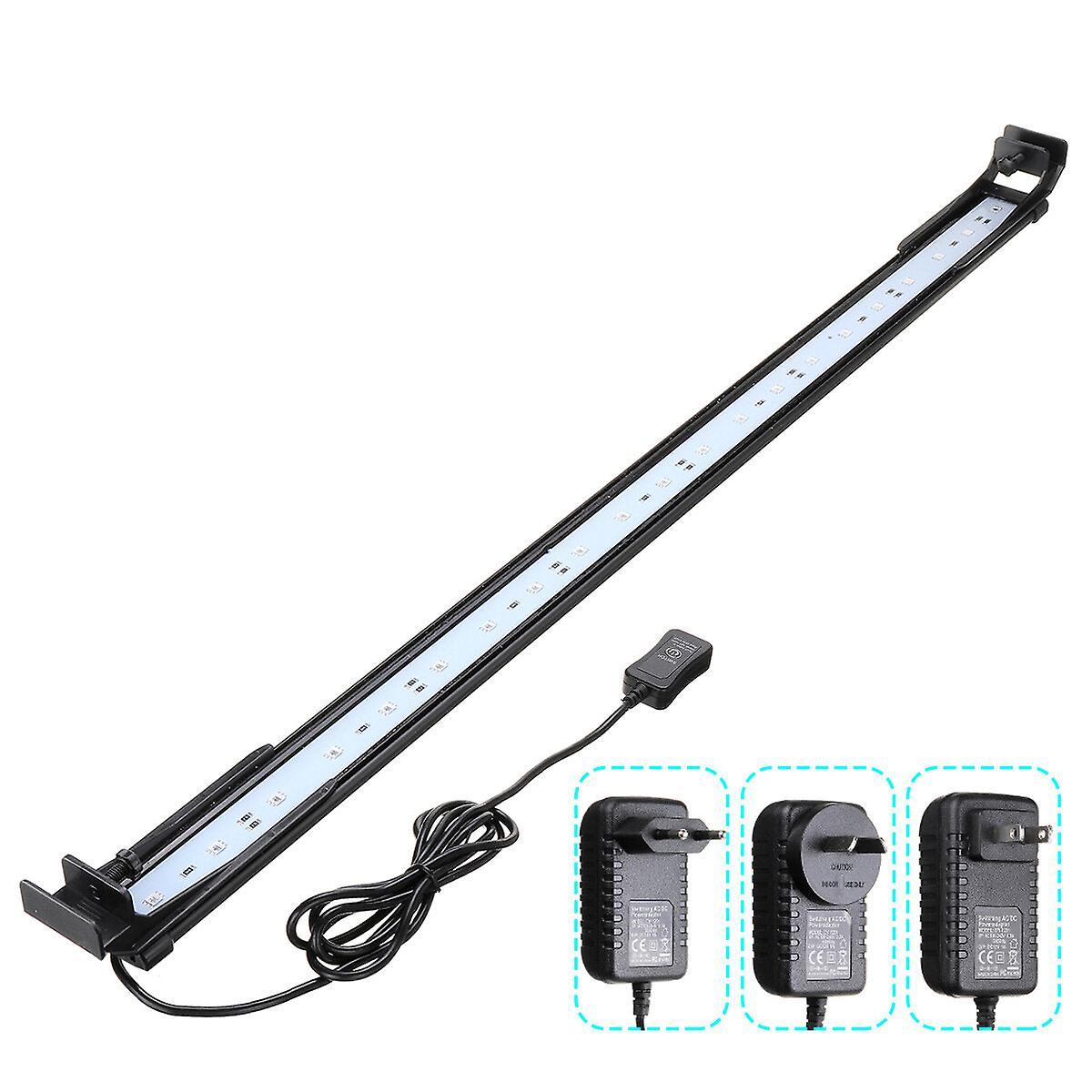 72Cm 24w Led Aquarium Light With Remote Control - Rgb Dimming For Fish Tanks, Indoor Plants, And Fishing Luminaria