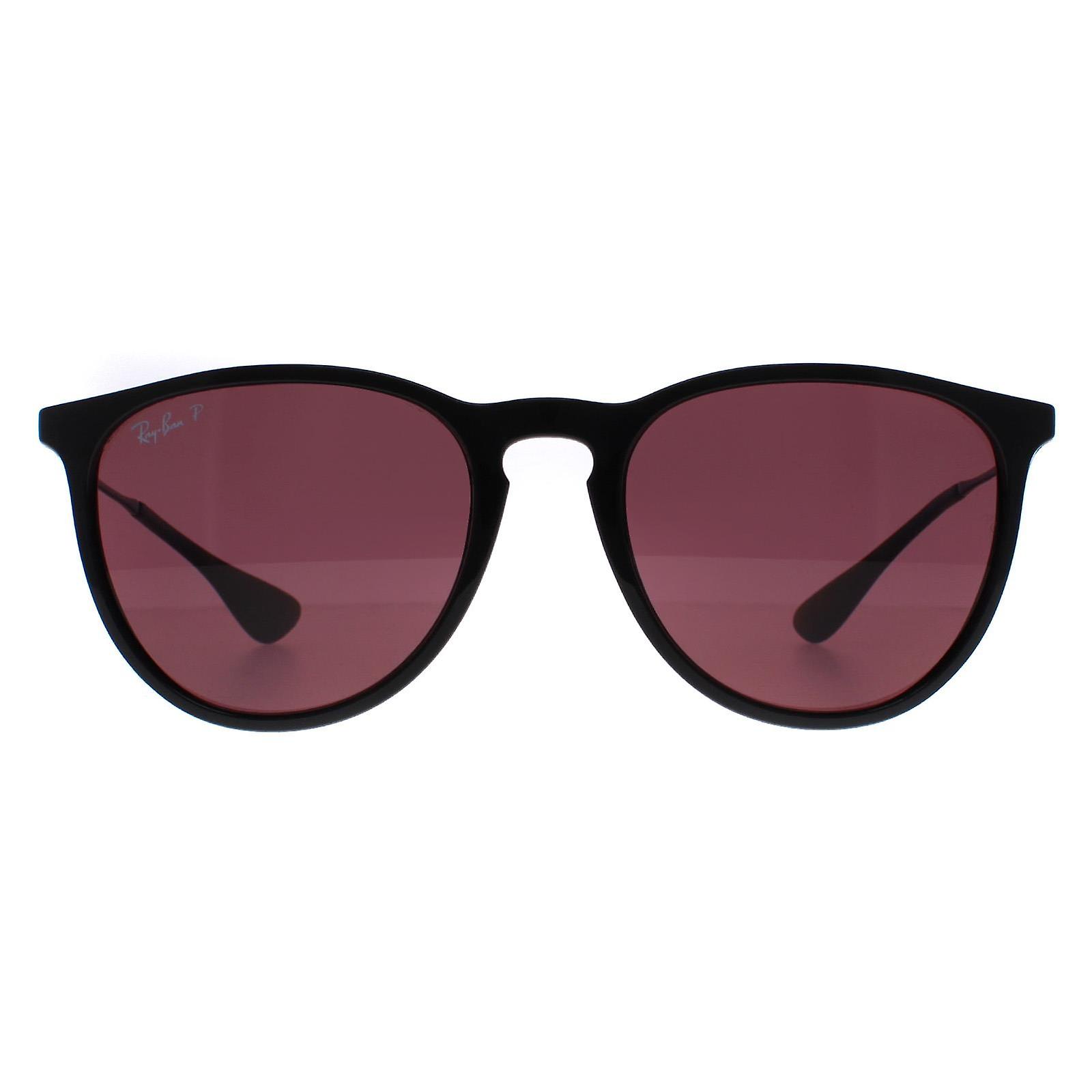 Ray-Ban Sunglasses Erika 4171 601/5Q Black Violet Mirror Polarized