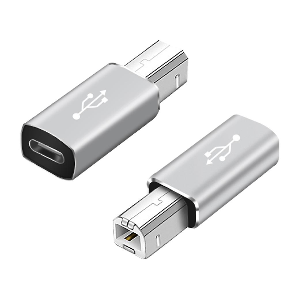 Type C Convert to Square Usb C Female Adapter for Electronic Drum Printer Piano