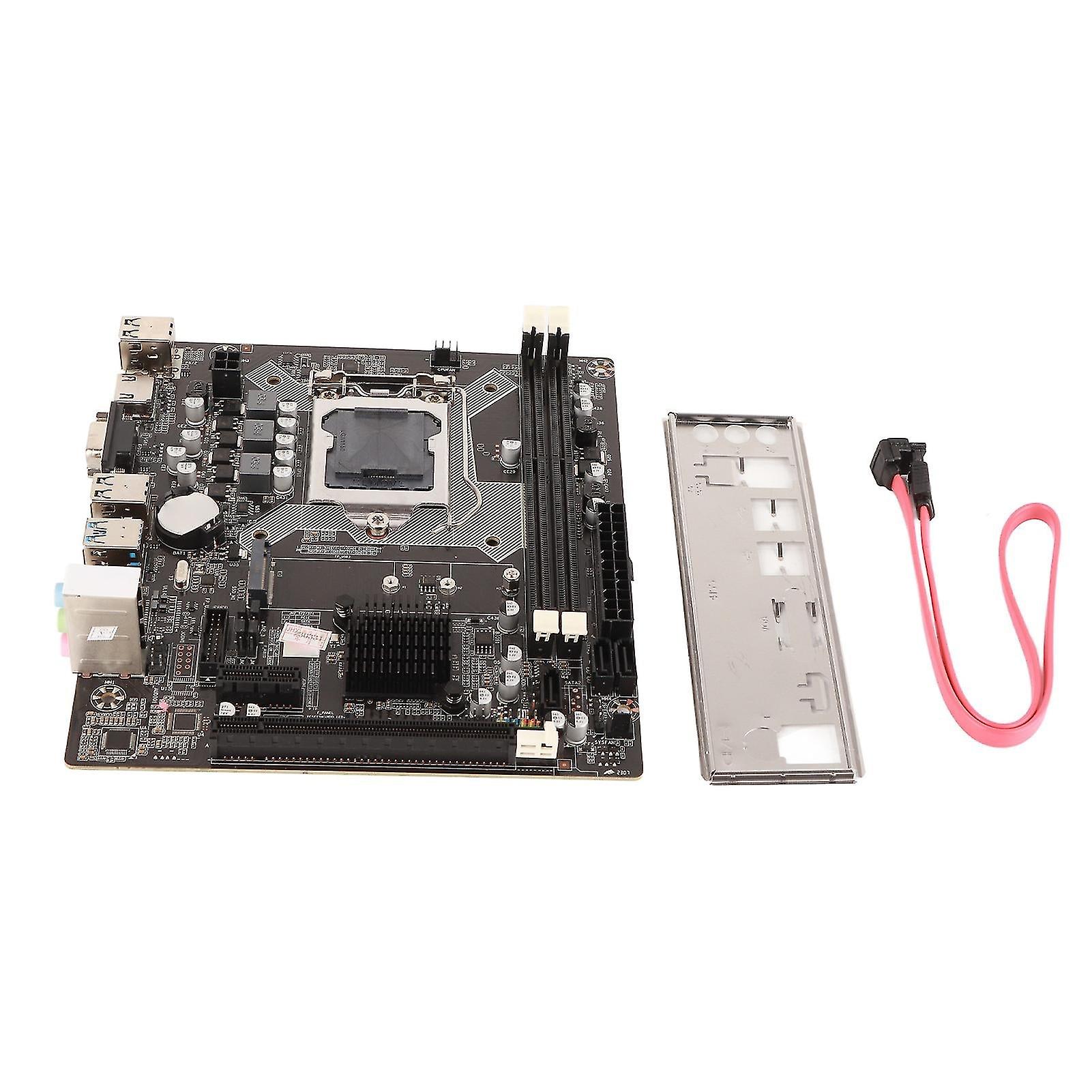 H81 Lag1150 Ddr3 Motherboard With Hdmi Sata 2.0 Usb 2.0 Support Vga+hdmi Dual Output