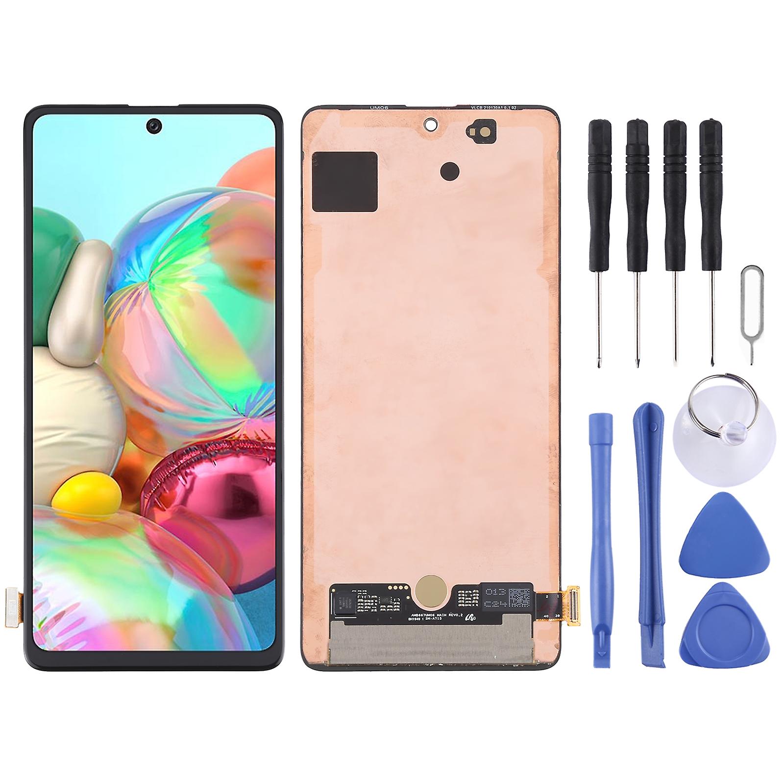 Super AMOLED LCD Screen for Samsung Galaxy A71 4G SM-A715 With Digitizer Full embly