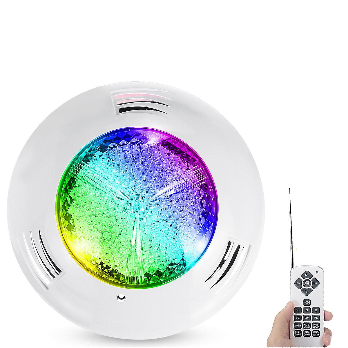 12V Rgb Led Underwater Pool Light Ip68 With Remote - 114/216/432 Leds For Swimming Pools And Fountains