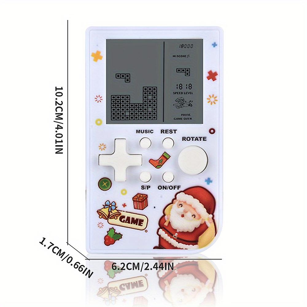 Christmas Style Handheld Game Console Toys [no Magnetic No Electricity] Requires 2 Aaa Batteries  Length 102cm/401in  2 Styles Available  Russian Squa