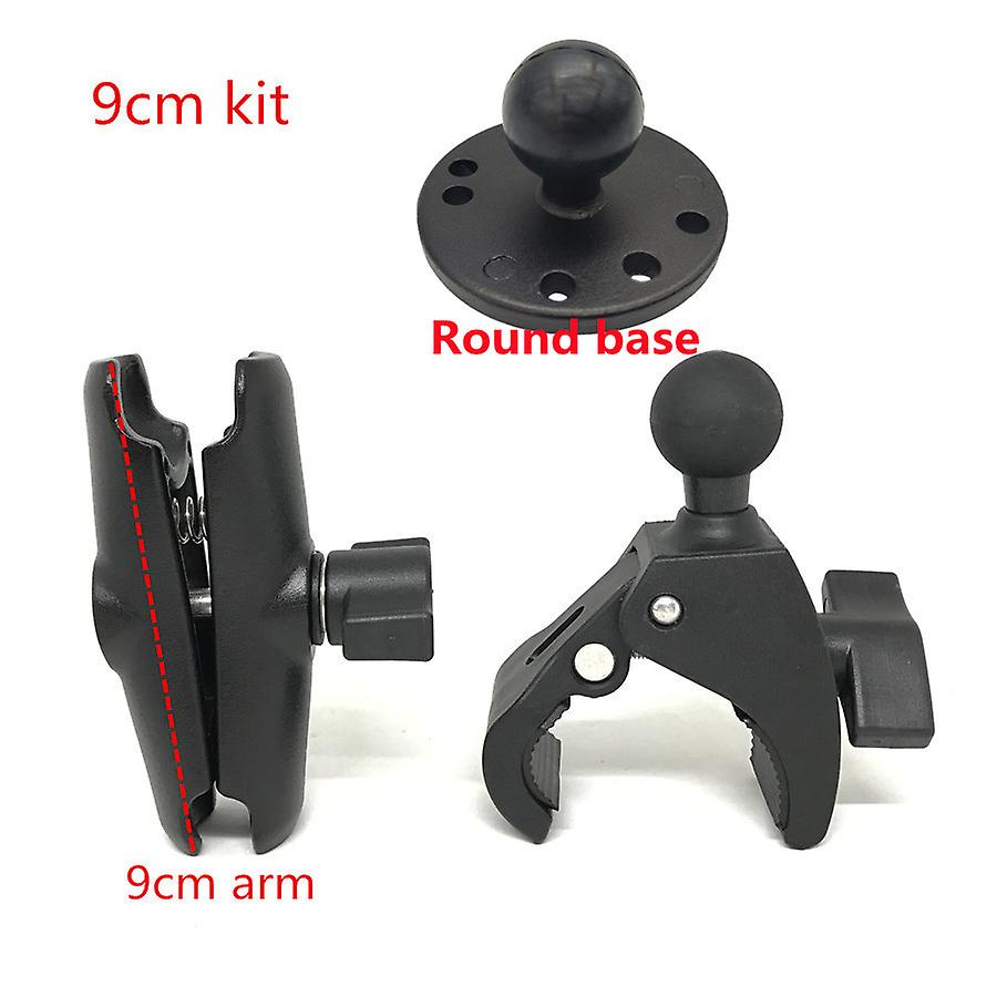 Tough-claw Mount With Double Socket Arm And Round Amps Base Adapter For 1 Inch Mount Gadgets Extension Arm