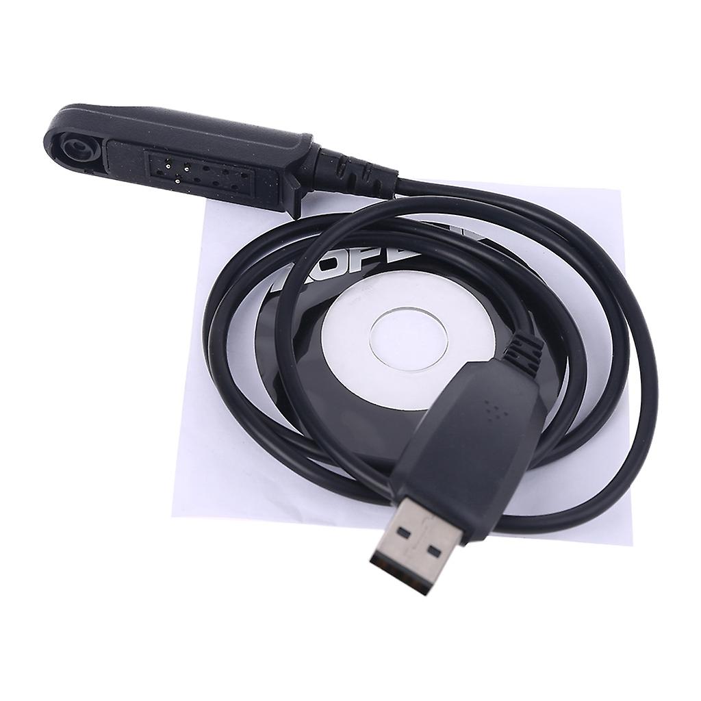كابل برمجة USB مع قرص مضغوط للسائق ل BaoFeng UV-9R Pro UV9R Plus GT-3WP