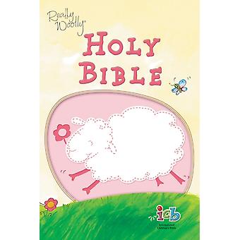 Icb Really Woolly Holy Bible Leathersoft Pink - Thomas Nelson