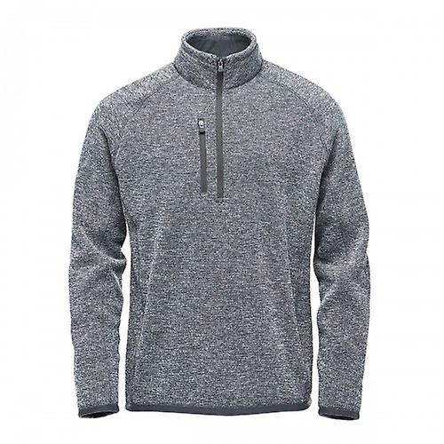 Stormtech Mens Avalante Heather Quarter Zip Fleece Top