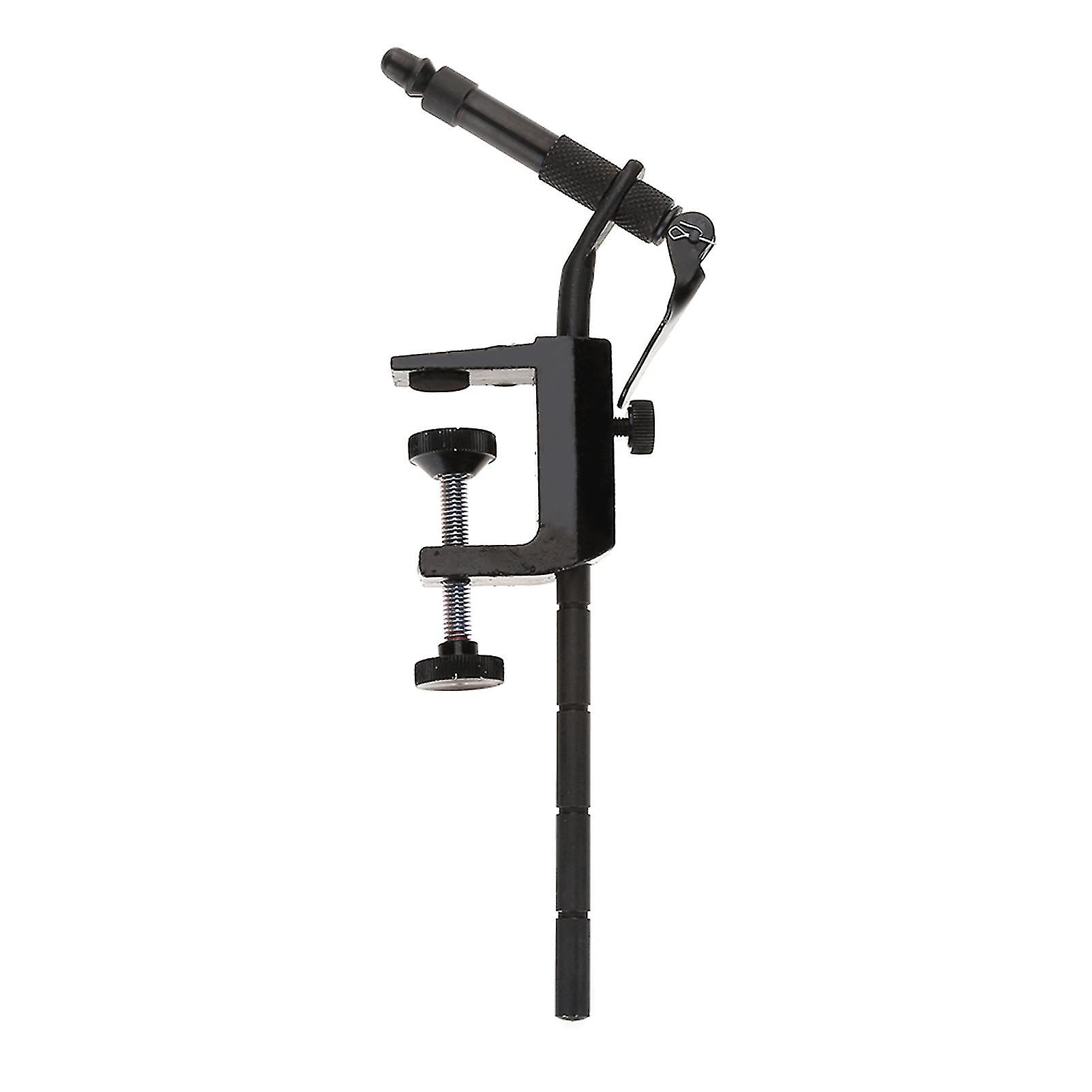 Iron Fishing Fly Lure Diy Tool With Adjustable Clamp Tackle Accessory