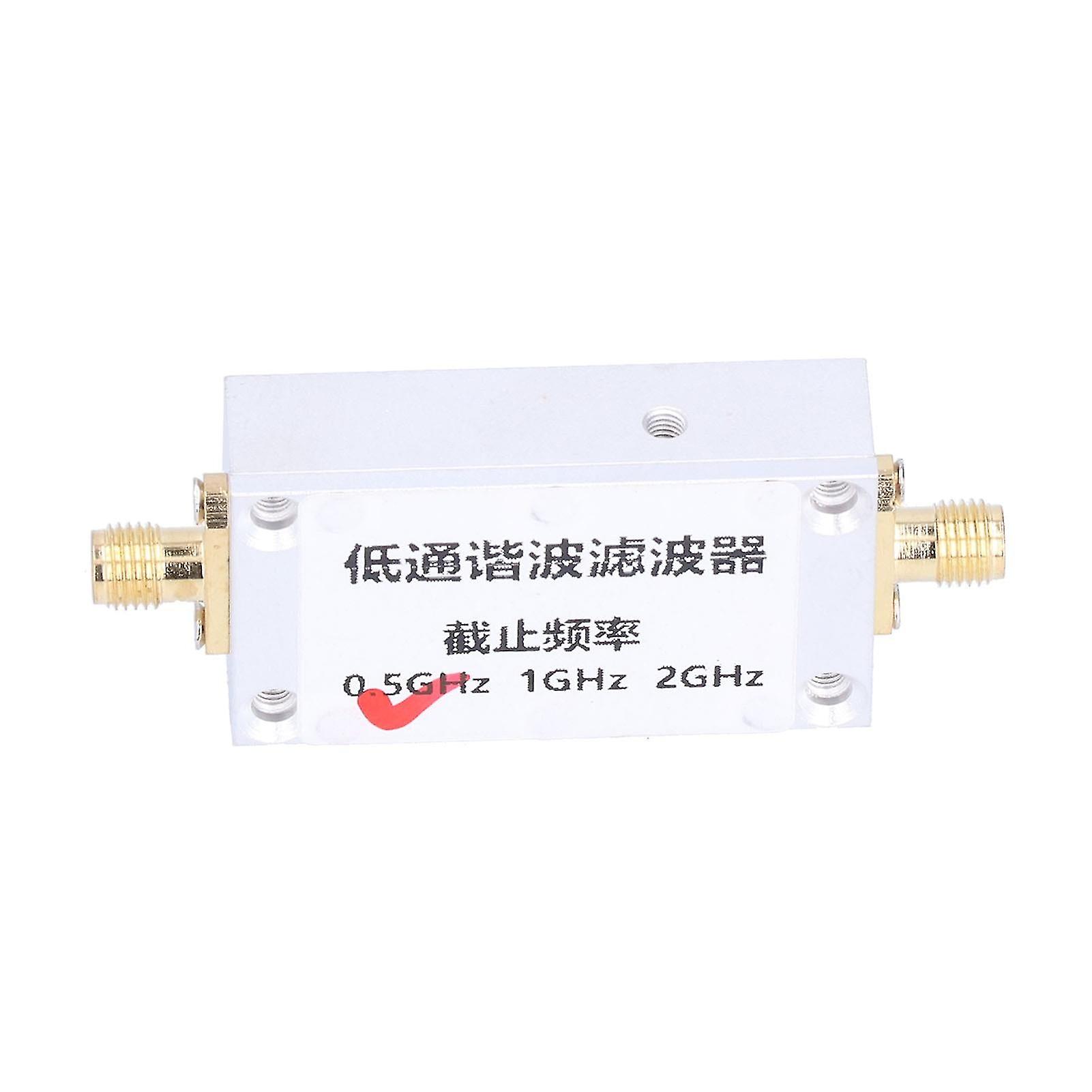Low Pass Filter Adf4351 Phase Lock Loop Sma 50 Heat Dissipation Rf Harmonic Filter For Low Frequency Signal Output