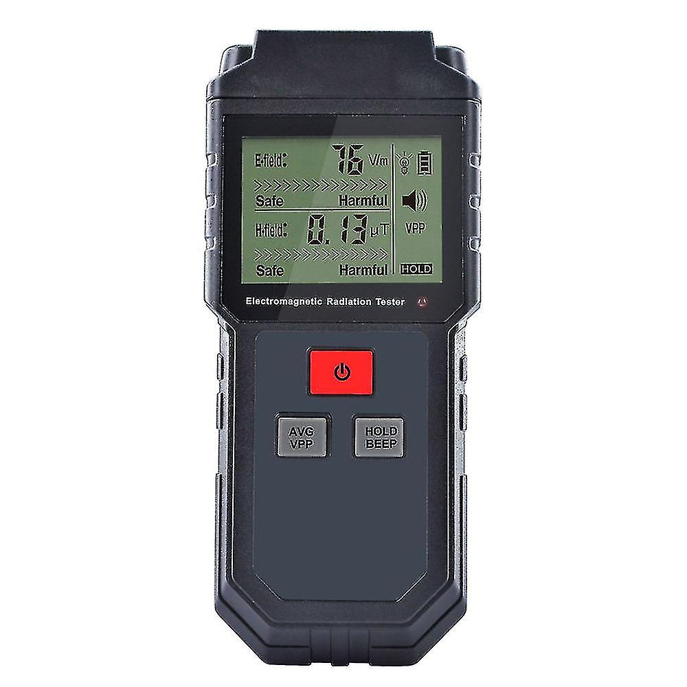 Emf Meter Electromagnetic Field Radiation Detector-handheld Digital Lcd Backlight Emf Detector For Home Office Outdoor Inspection With Sound-light Ala