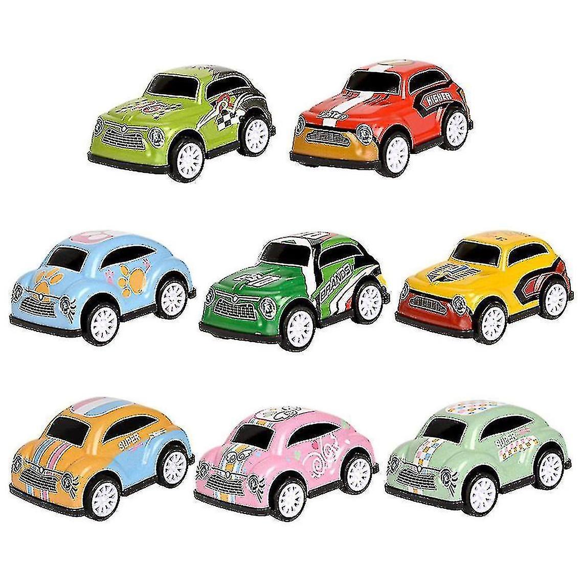 8pcs Mini For Toddlers Diecast Toy Car