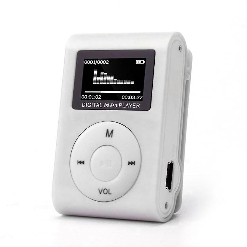 Mini Usb Outdoor Sport Mp3 Music Player Clip Mp3 Player Lcd Screen Support 32gb