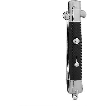 Metall Federbürste Haarkamm Taschentasche Öl Kamm Klappmesser Auf der Suche nach der automatischen Druckknopfbürste
