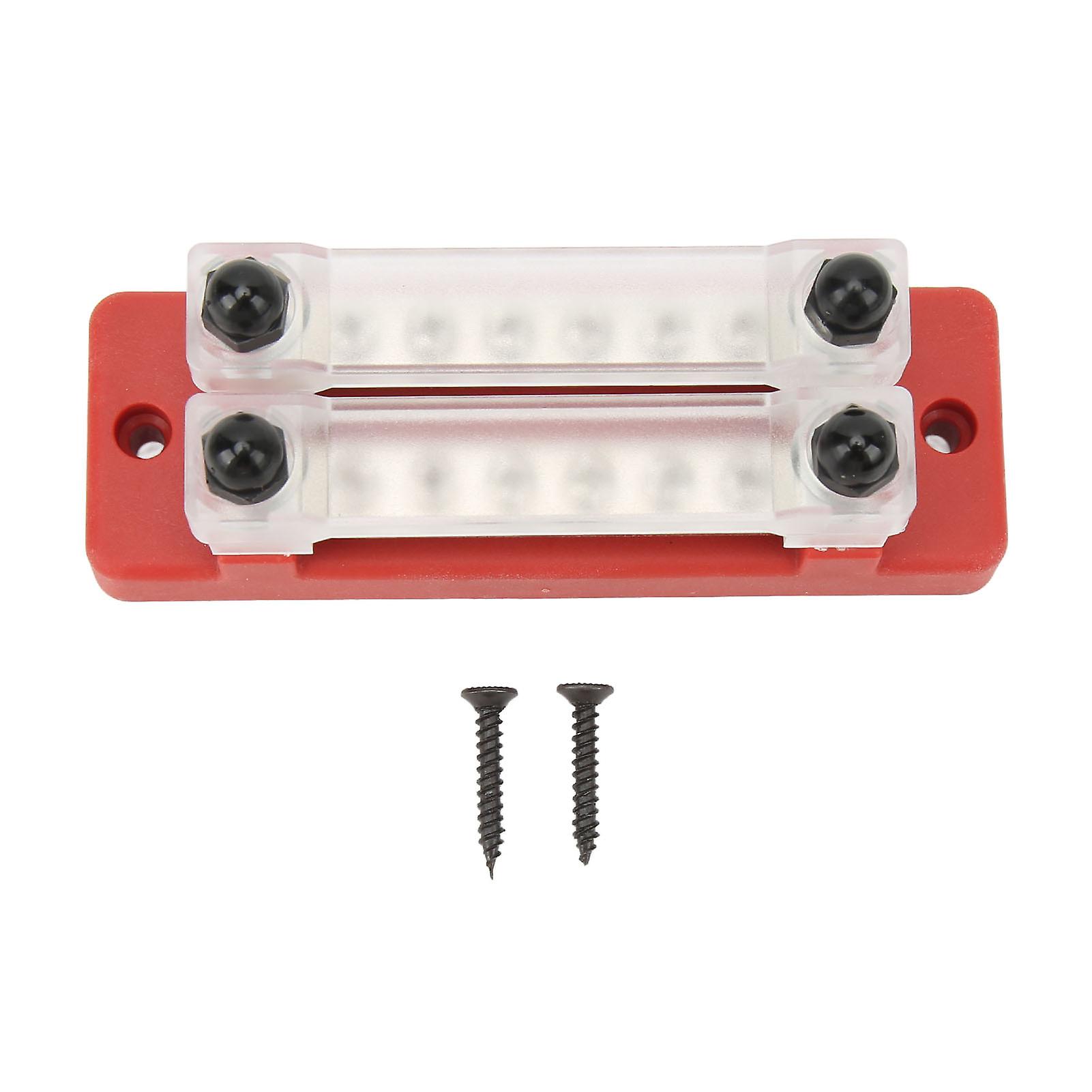 Power Distribution Block 12 Terminal 12‑48V 150A Marine Busbar for RV Pickup Truck Caravan