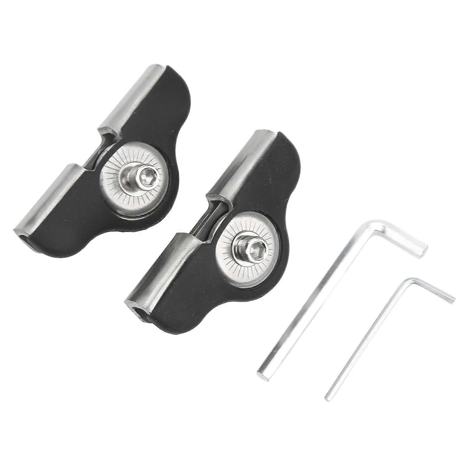 2PCS Work Light Bar Mounting Brackets Universal Stainless Steel LED Light Bar Mount Holder