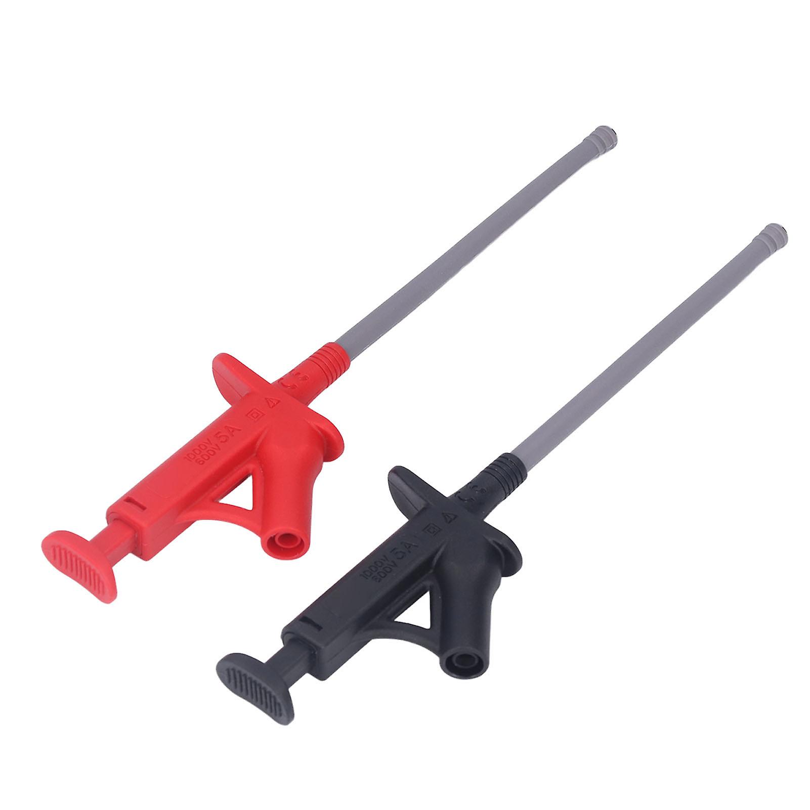 Flexible Test Hook Multimeter Electrical Testing Grabber Hook with 4MM Banana Jack J.30042