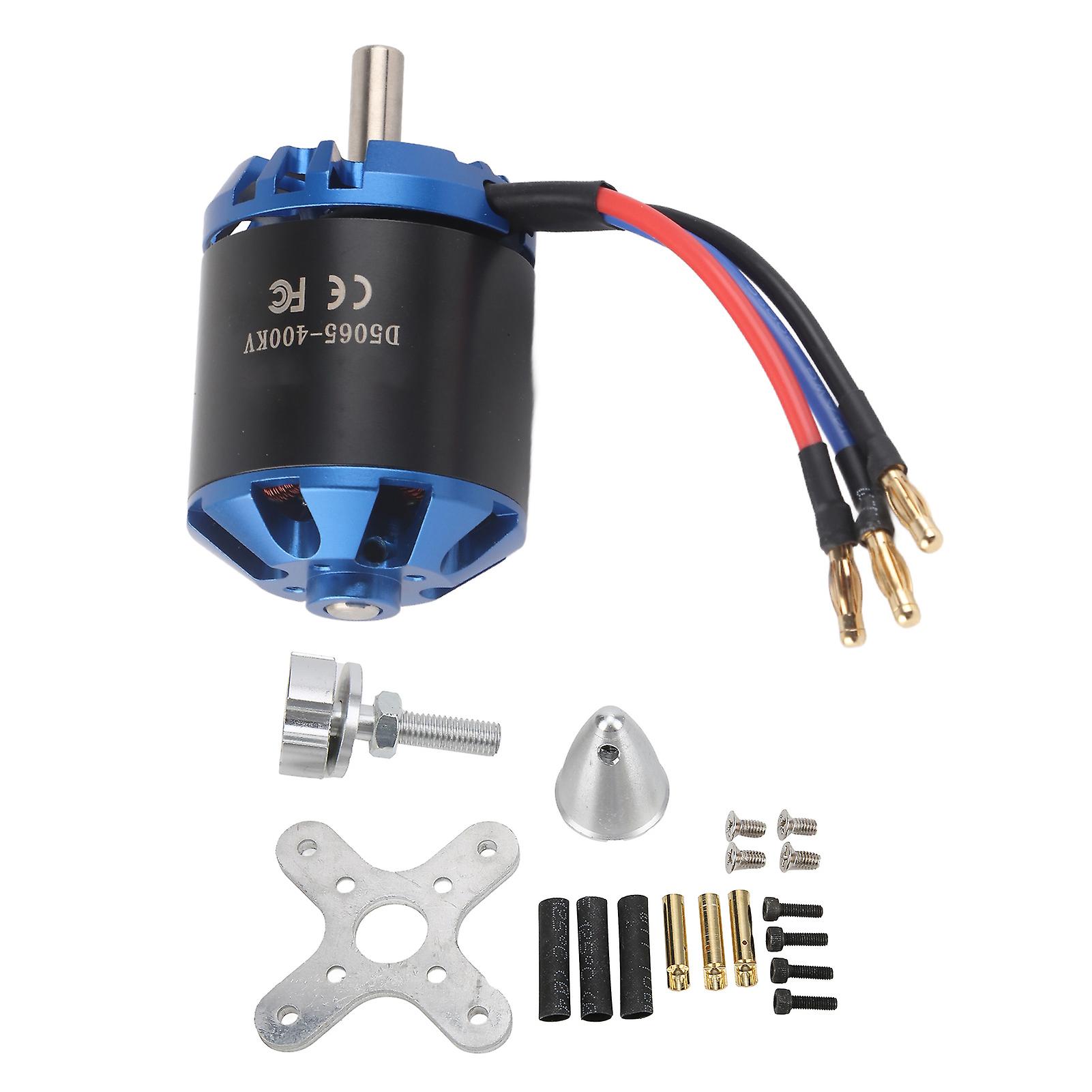 5065 400KV 1600W RC Brushless Motor with 4.0mm Banana Plug for RC Airplane Upgrade Parts