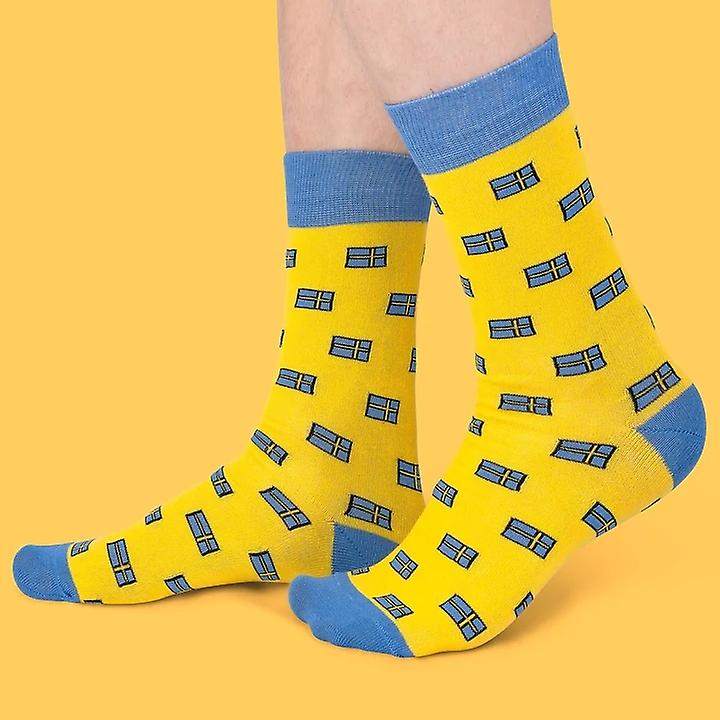 Strumpor Sweden Gula stl 41-46