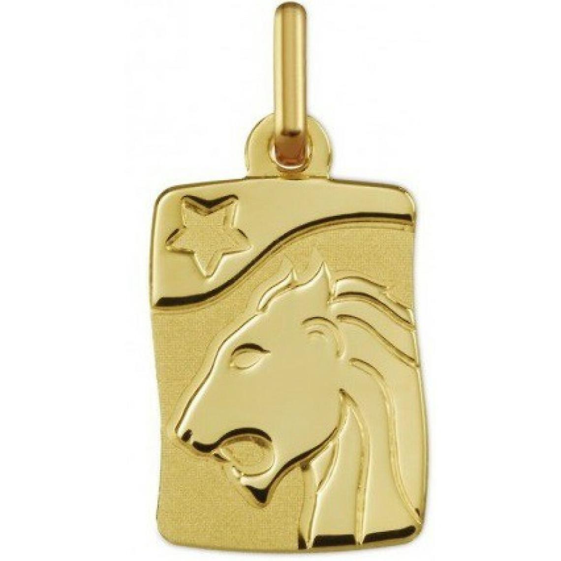 Pendentif Argyor 22200-LEO H1.5 cm - Or Jaune Signe du Zodiaque