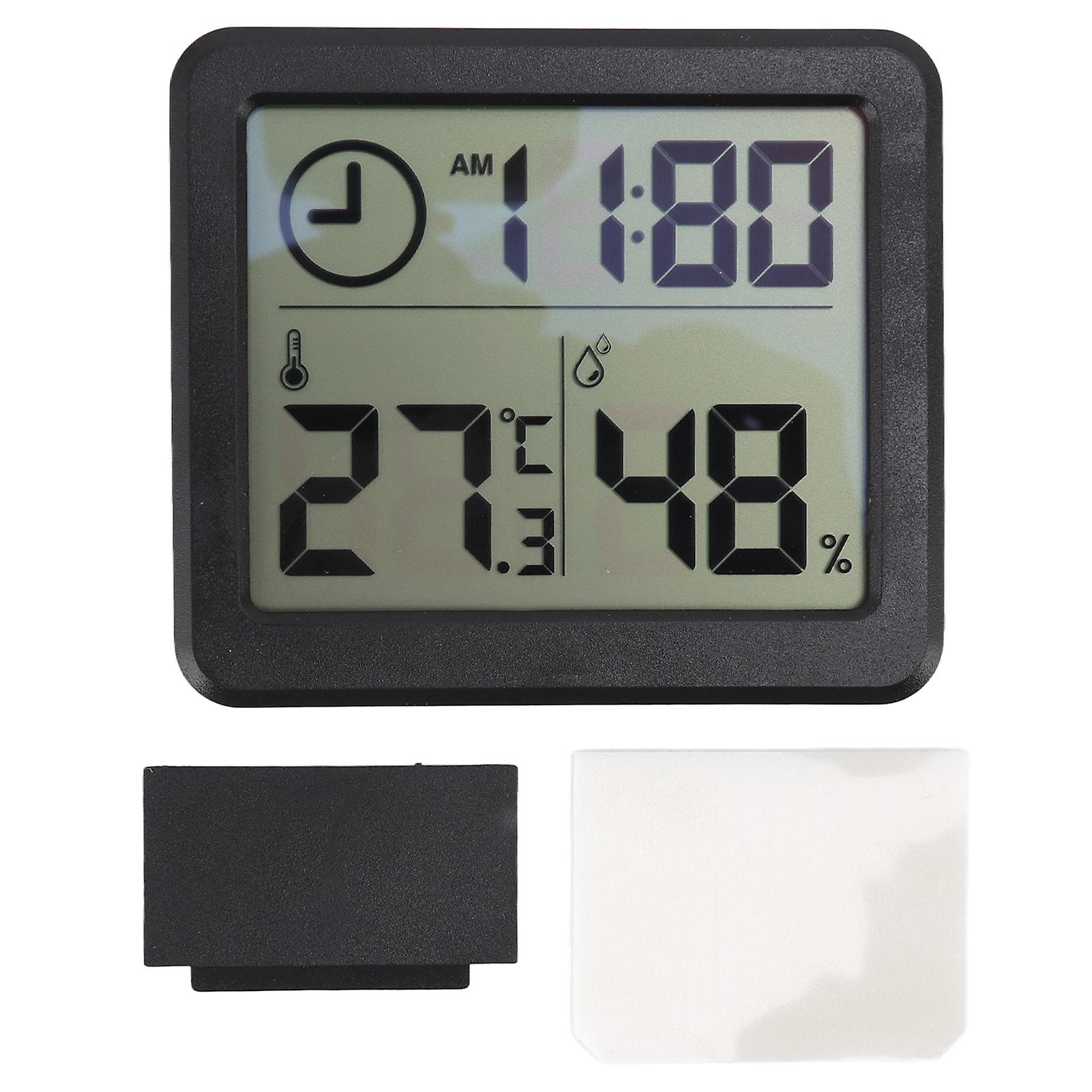 Digital Thermometer Hygrometer High Accuracy Four Stomatal Monitoring Temperature Humidity Tester with 3.2in Screen