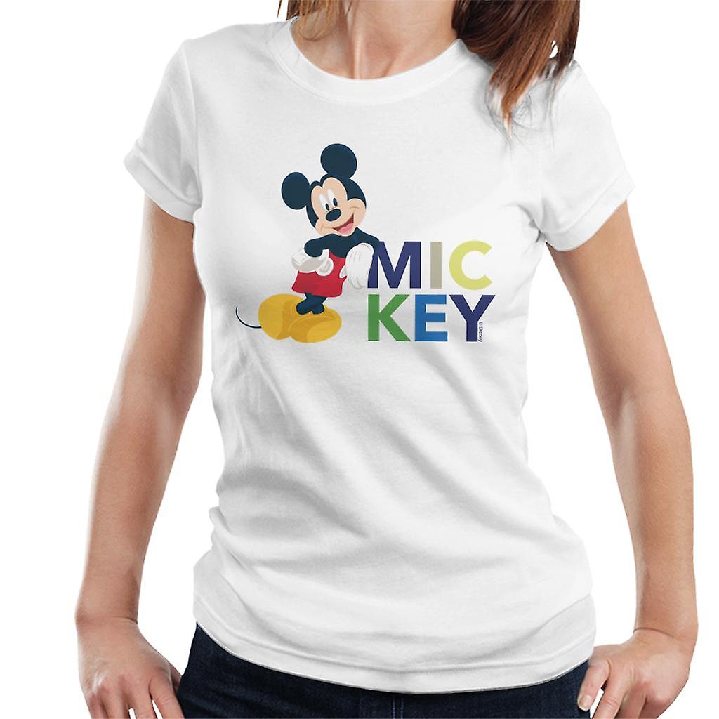 Disney Mickey Mouse Cool Lean Women's T-Shirt