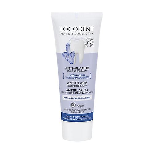Saline Antiplaque Toothpaste 75 ml of cream