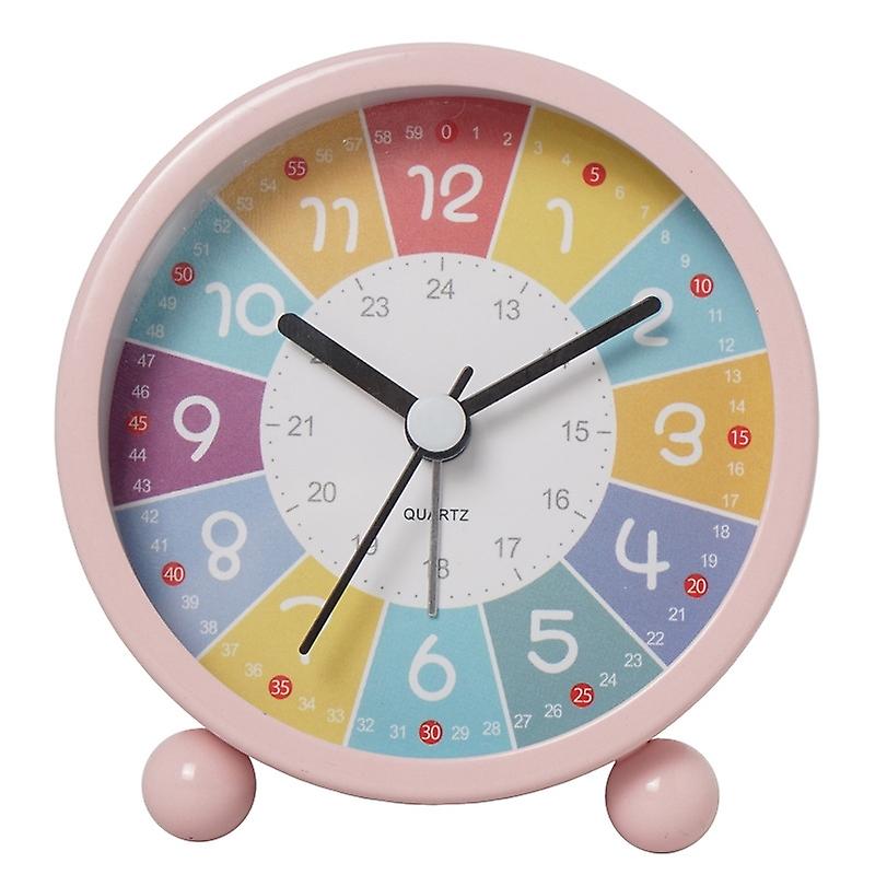 Children Educational Alarm Clock Pink