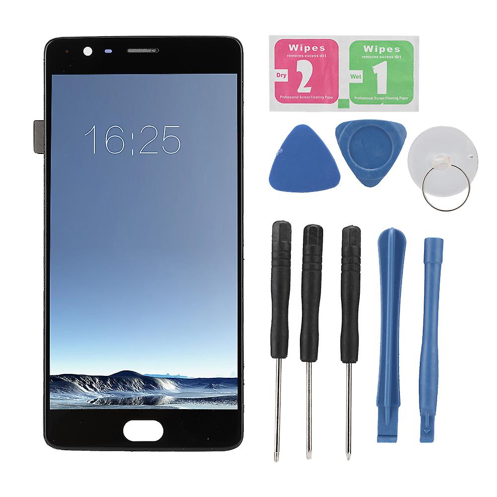 High-Quality OnePlus 3 LCD Screen Digitizer Assembly with Repair Tools - 100% Tested