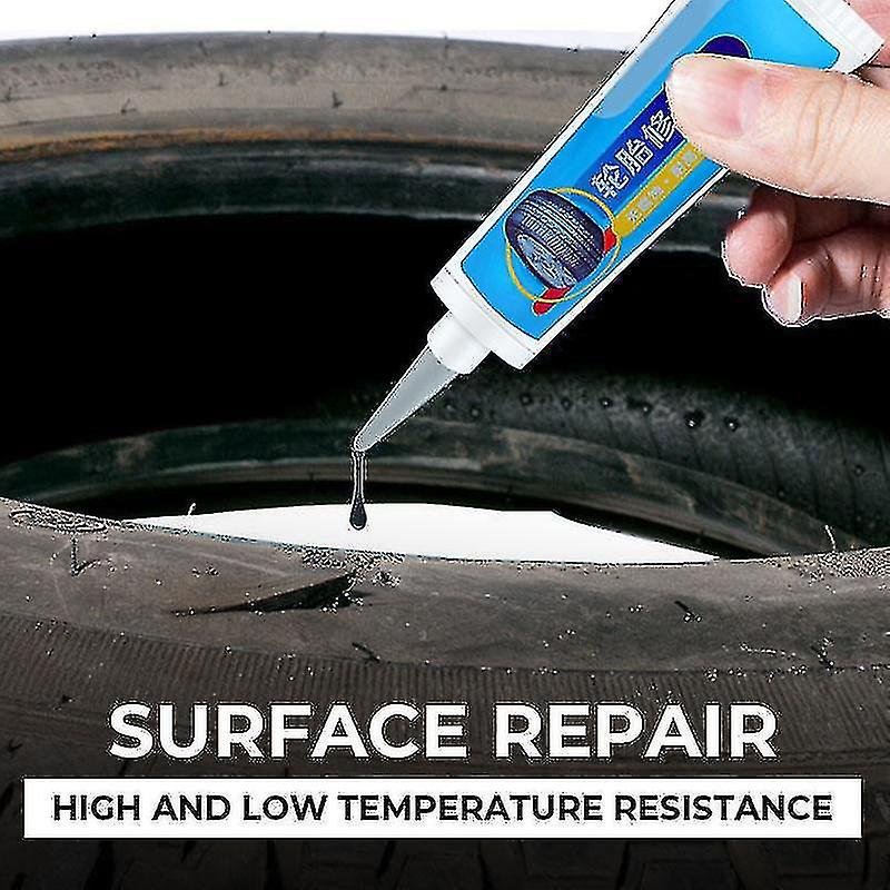 Rubber Tire Repair Glue Repair Tire Cracks Lightweight Easy Operation Portable Strong Adhesive For
