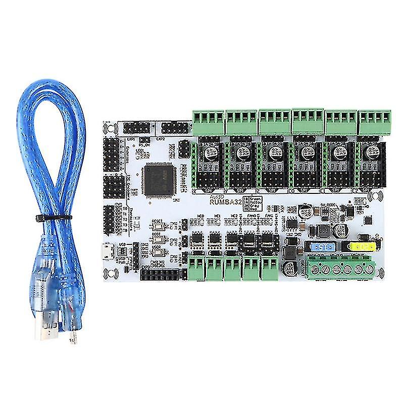 3D Printer Rumba32 Main Control Board Compatible With Marlin 2.0 32-bit Rum