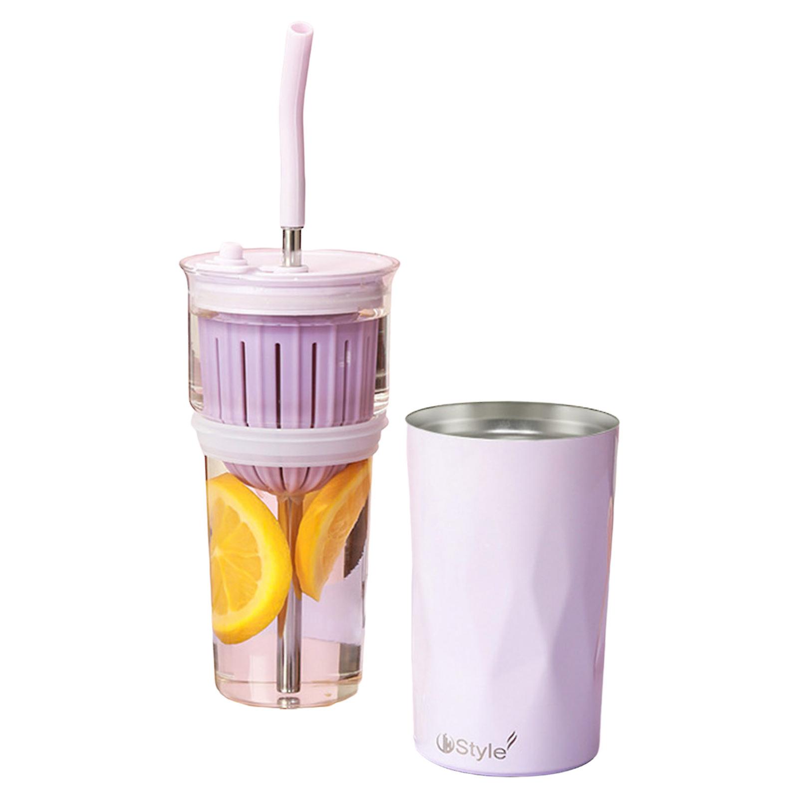 Double Layer Vacuum Insulated Bottle Vacuum Stainless Steel Tumbler Drink Bottle for Water Milk Juice Tea Coffee