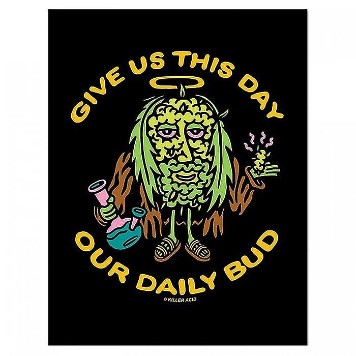 Killer Acid Daily Bud Framed Poster