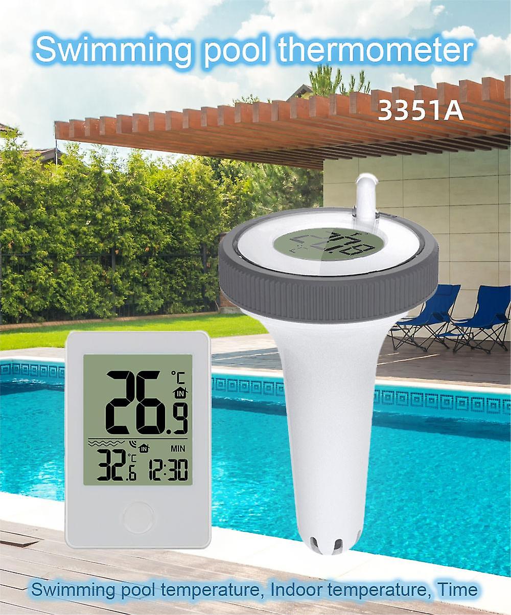 Swimming Pool Thermometer Pool Bathtub Water Thermometer Wireless Floating