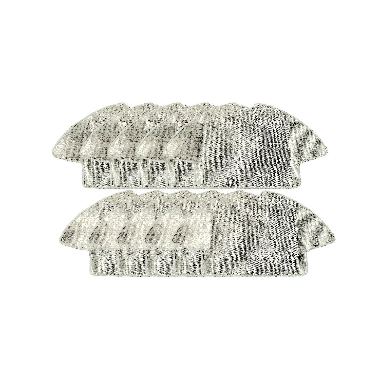 10-pack Cotton Mop Compatible With 360 Robot S6 Sweeping Robot Rag Cleaning Cloth