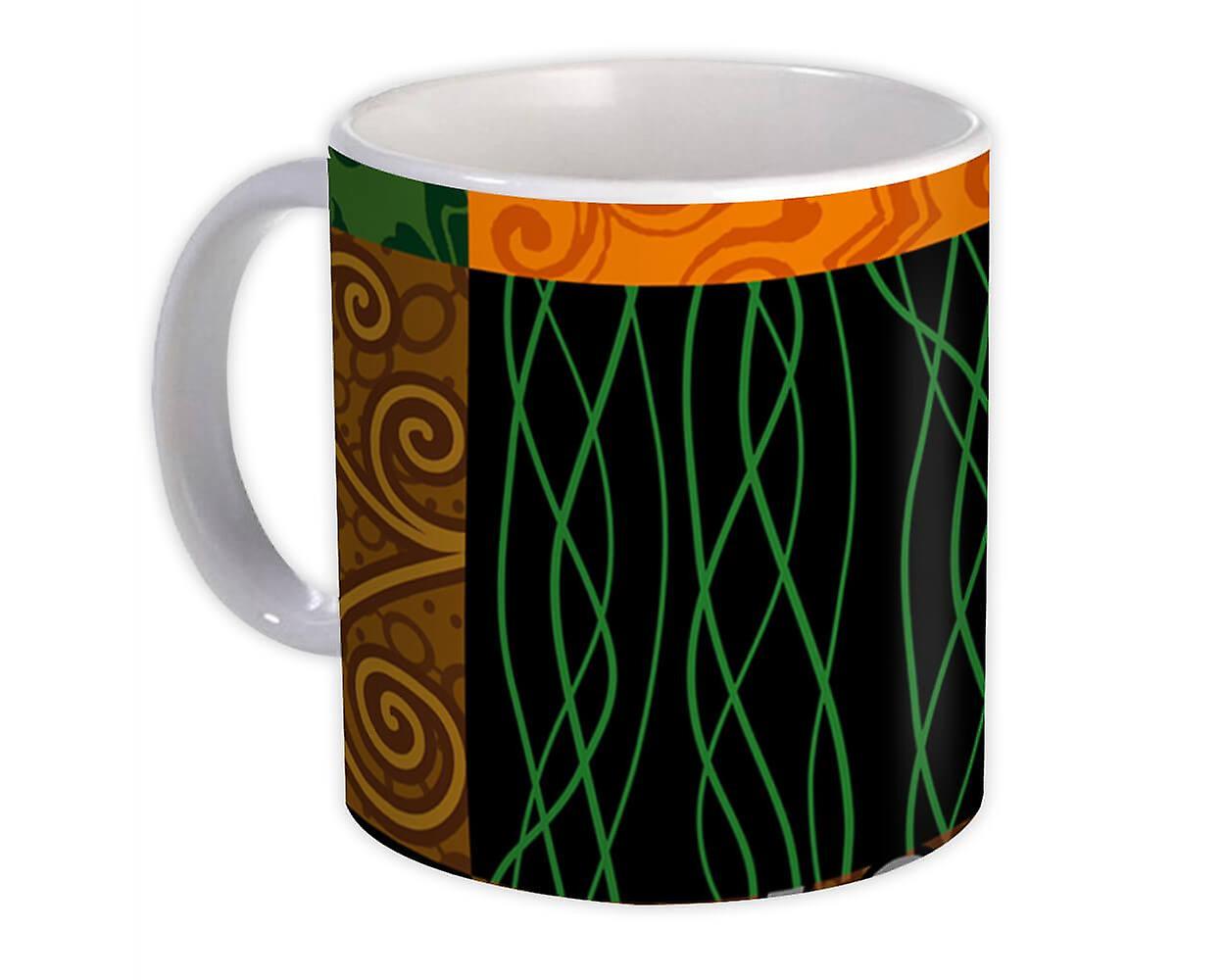Gift Mug: Arabesque Patchwork Abstract