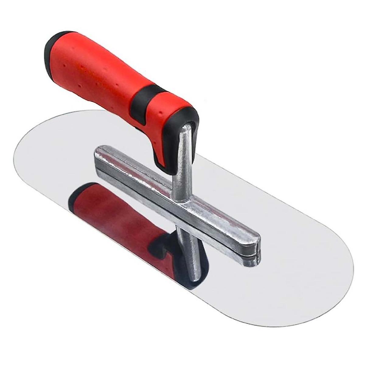 Stainless Steel Pool Trowel Flat Concrete Finishing Trowel Tools Cement Drywall Plastering Masonry Construction Tool