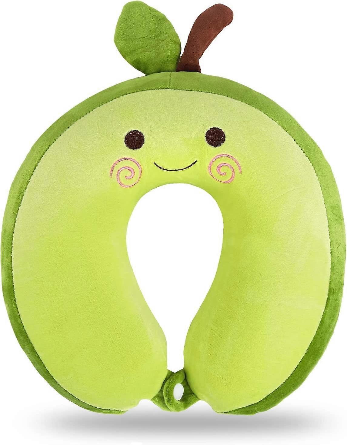 Travel Neck Pillow 30*30cm Memory Foam Neck Pillow Cute U-shaped Travel Pillow Children Support Pillow