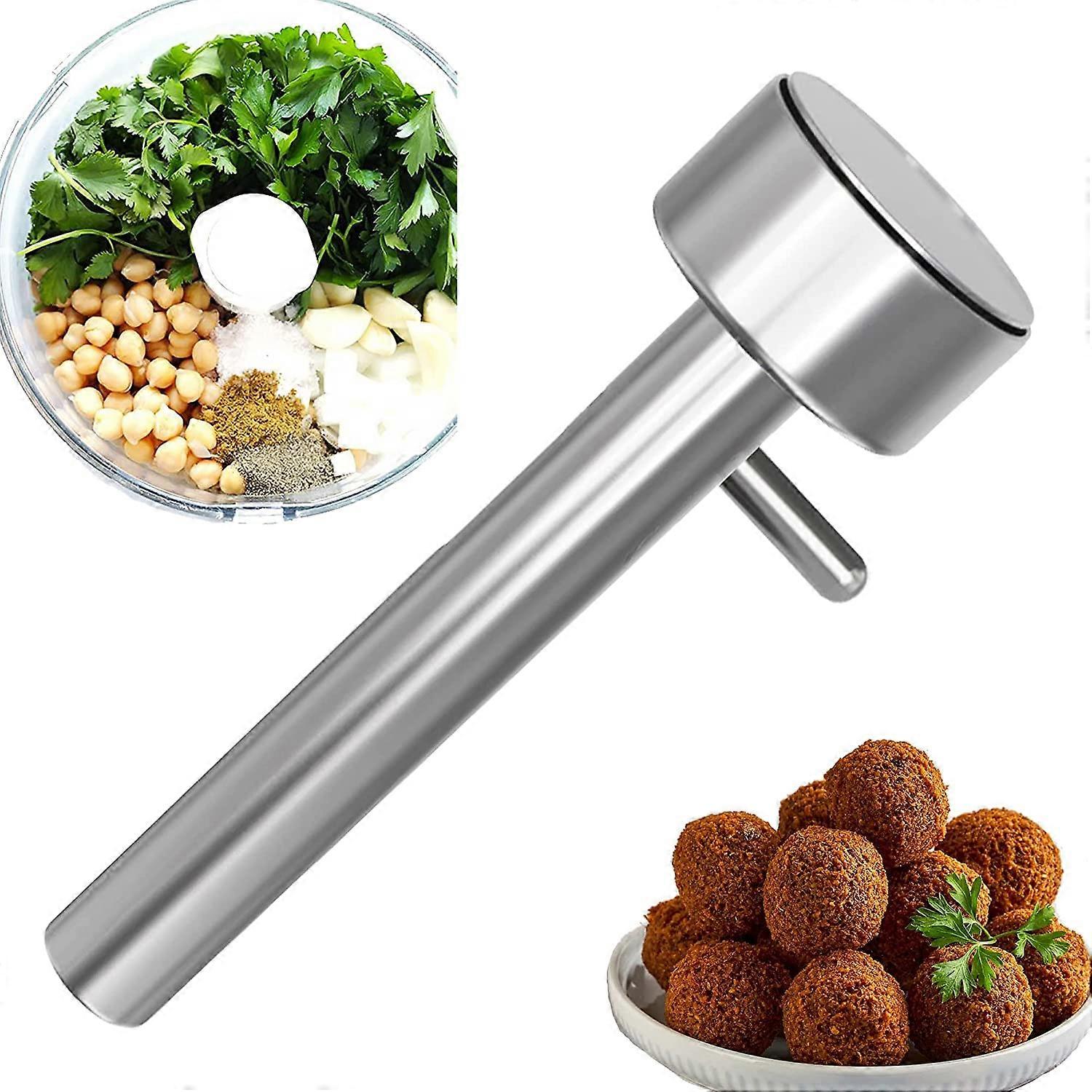 Falafel Maker Scoop - Rustfrit stål professionel kødbolle maker