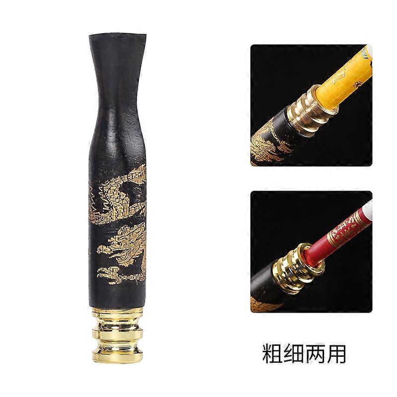 Cigarette Holder With Dragon Decoration