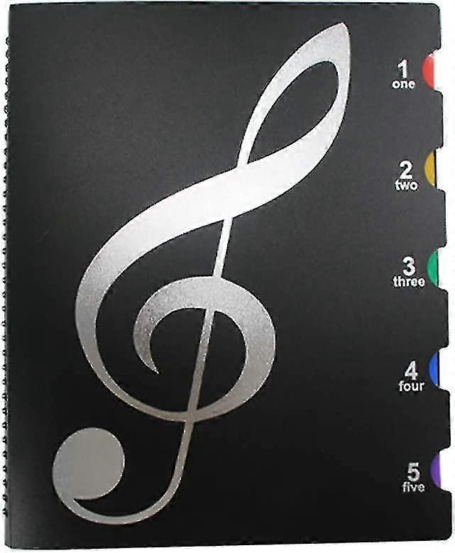 Multicolored Music Sheet Holders Music Folder File Paper Documents Storage Folder Classification