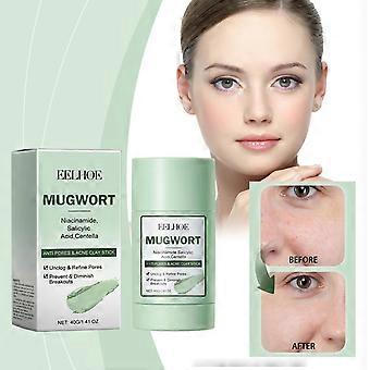 Artemisia Argyi Blackhead Removing Cleansing Mud Film Deeped Moisturizing And Cleansing Pores Brightening And Moisturizing Blackhead Removing Mud Film