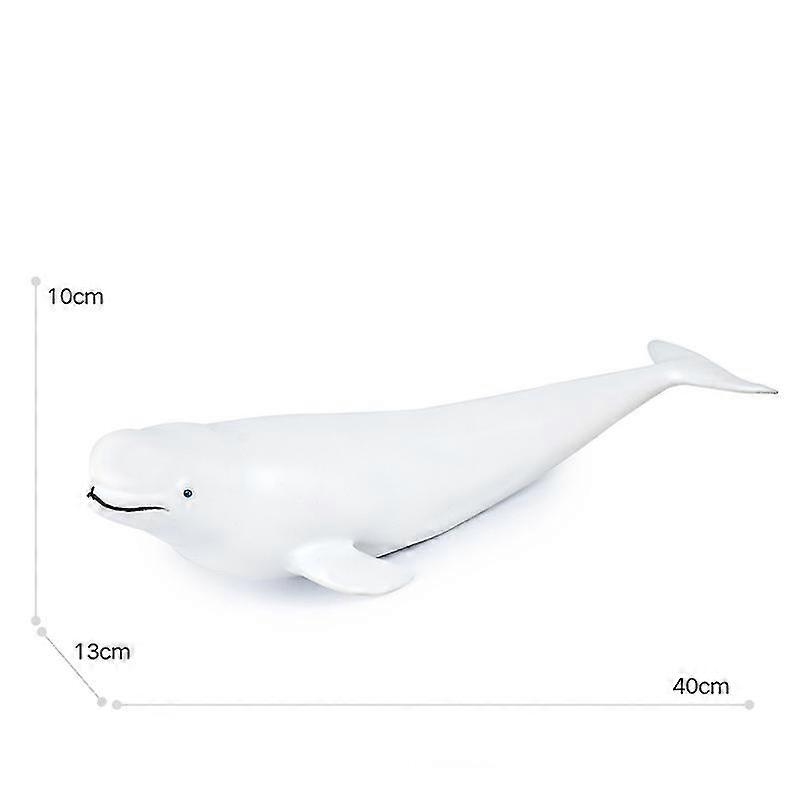 Simulated Marine Life Model Toy Ornaments Large Soft Rubber Simulation Great White Shark Model Toy