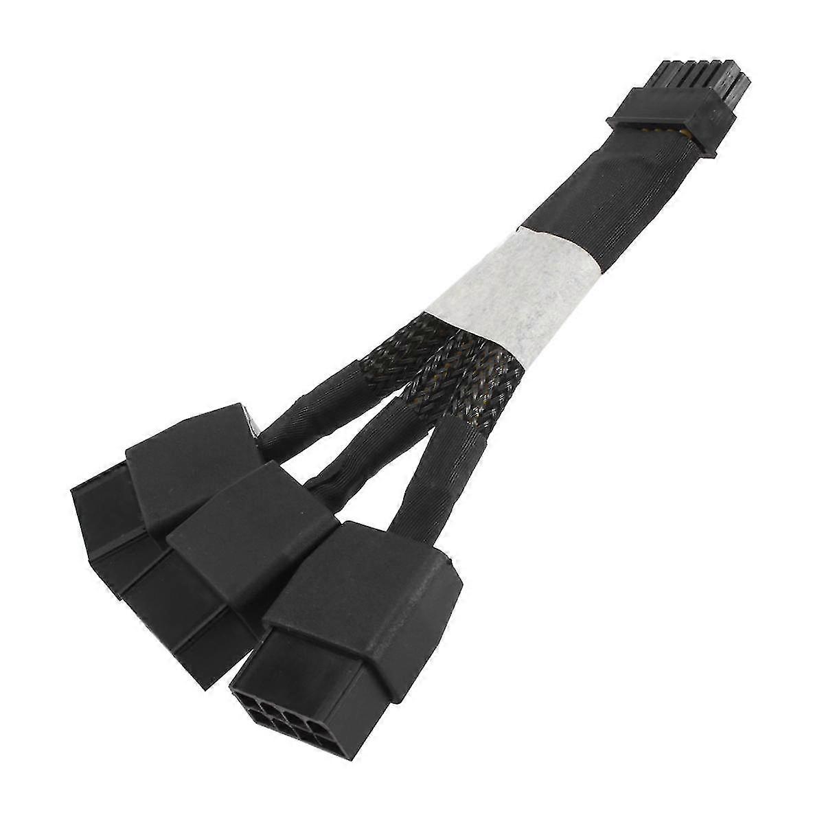 18awg 3x8pin Pci-e To 12pin Pci-e 5.0 12vhpwr Connector For Rtx 3060ti 3070 3080 Rtx 12pin Gpu Powe