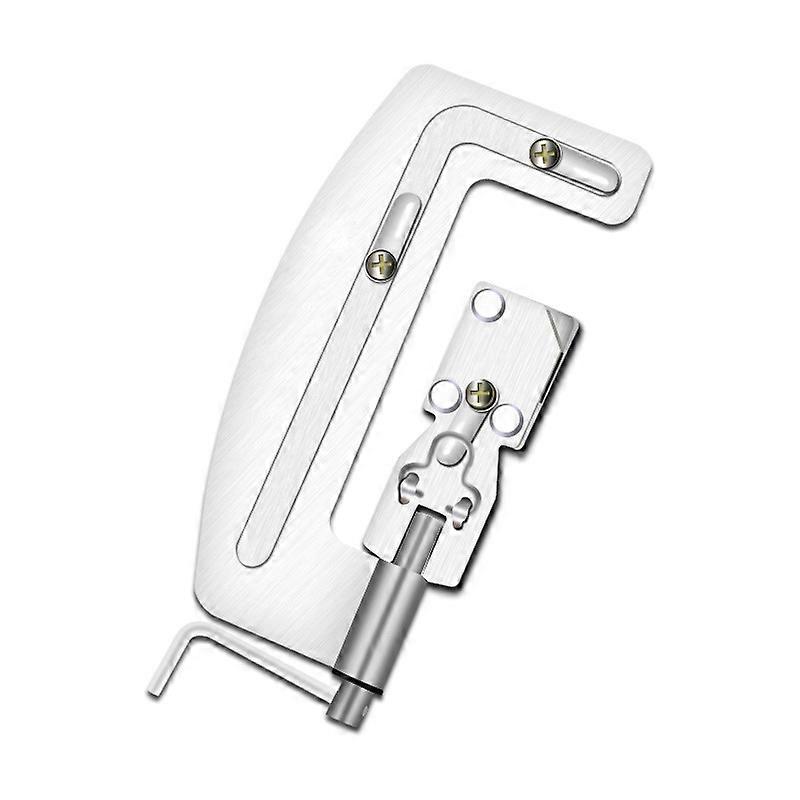 Dispozitiv de legare cu carlig, Inox, Argintiu