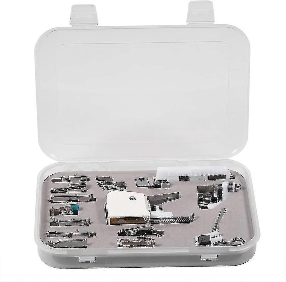 15 Pack Home Sewing Machine Sewing Machine Presser Foot Kit