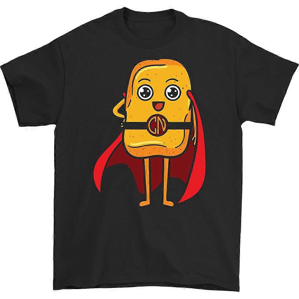 Chicken Nuggets Super Hero T-paita