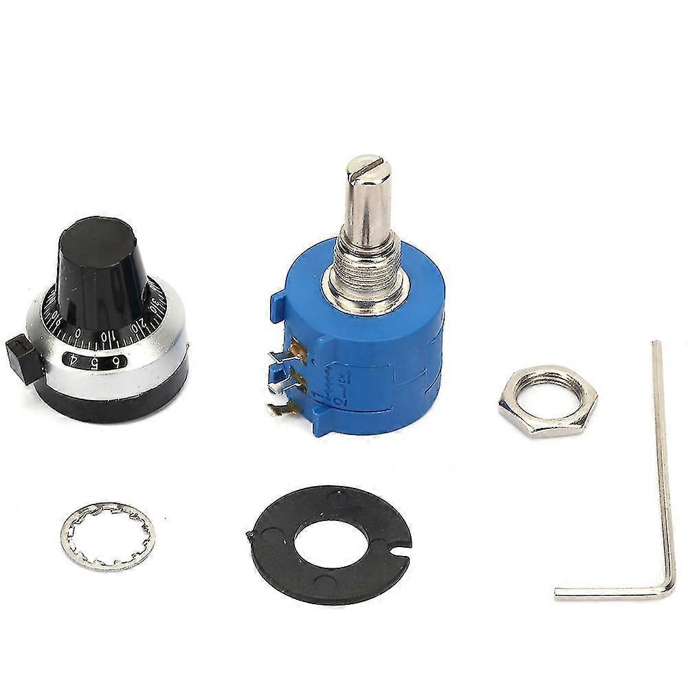 3590S-2-101L 100Ohm High Accuracy Counting Dial Wirewound Potentiometer with Multiple Circles