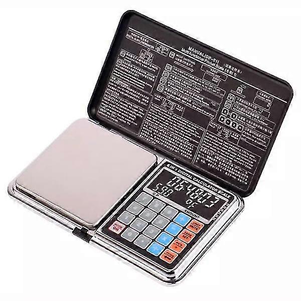 Digital Scale Deluxe + Calculator 500g/0.01g