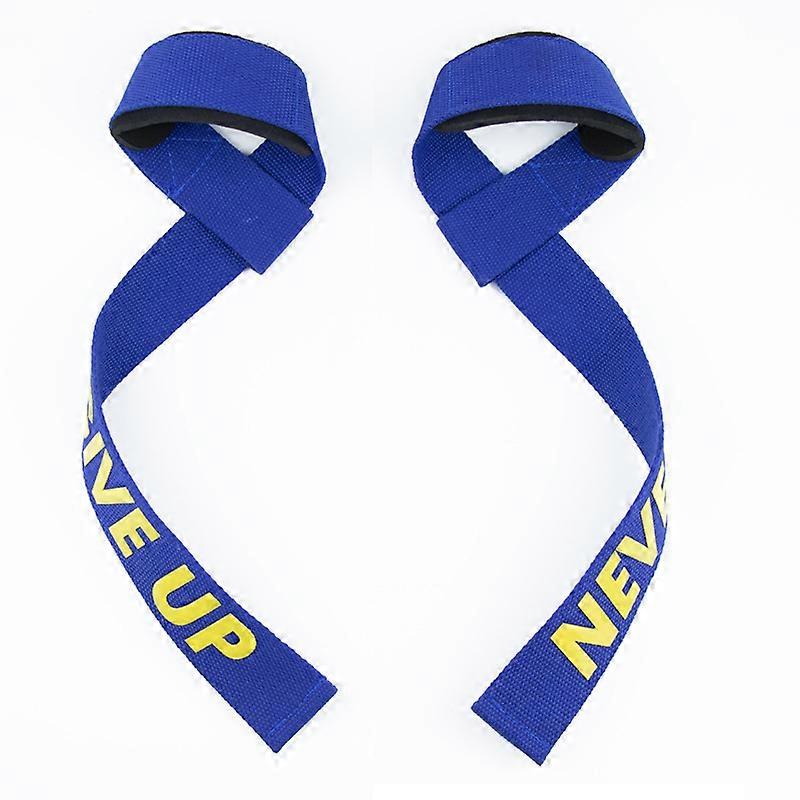 Weight Lifting Straps Cushioned Wrist Strength Training Support Deadlift Straps for Men and Women