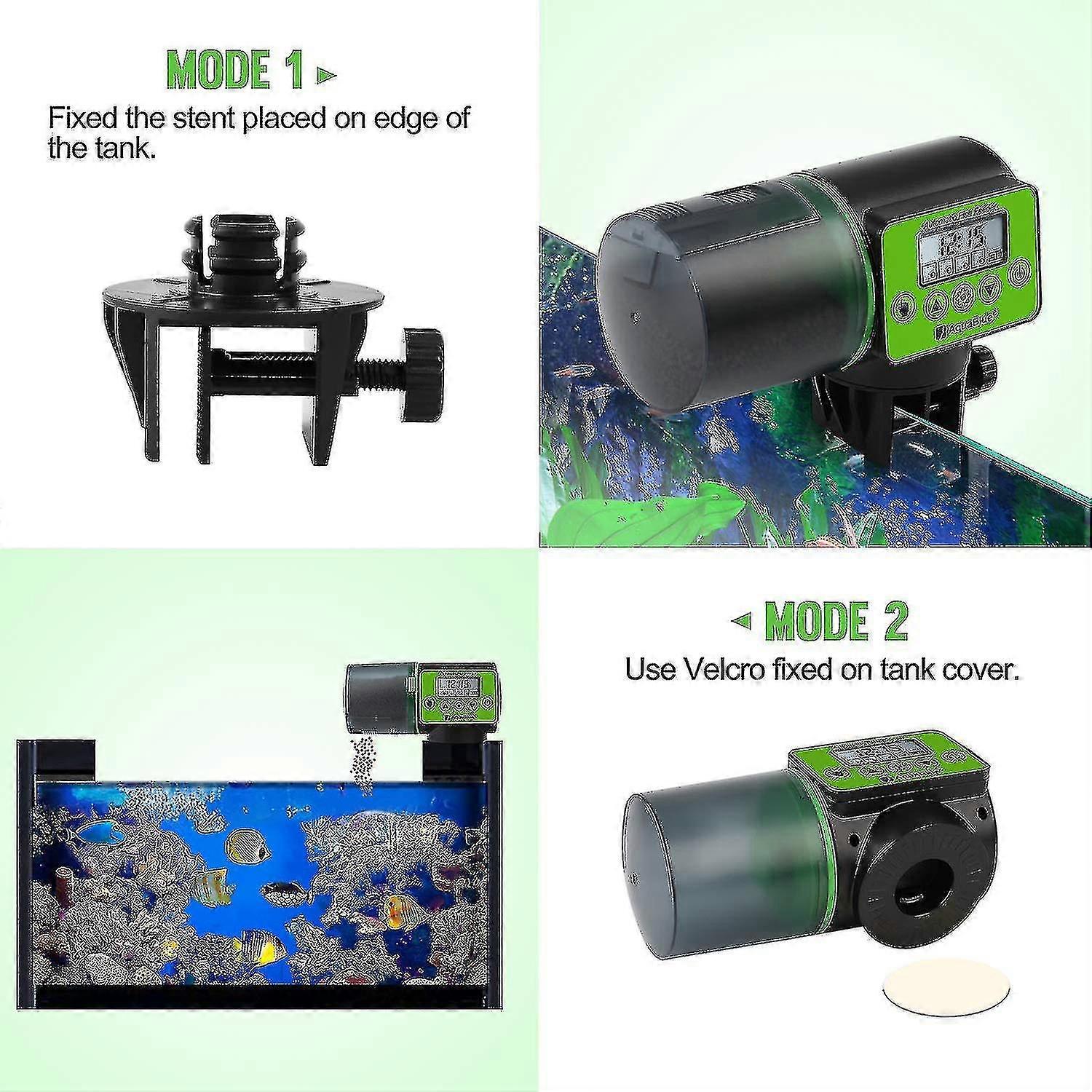 Automatic Fish Feeder Smart Aquarium Mini Digital Timer Dispenser